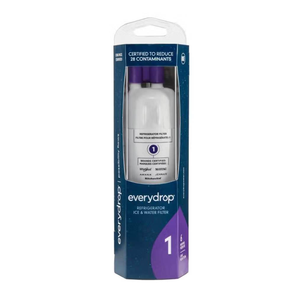 EDR1RXD1 Ice and Water Refrigerator Filter 1 Replacement for Whirlpool