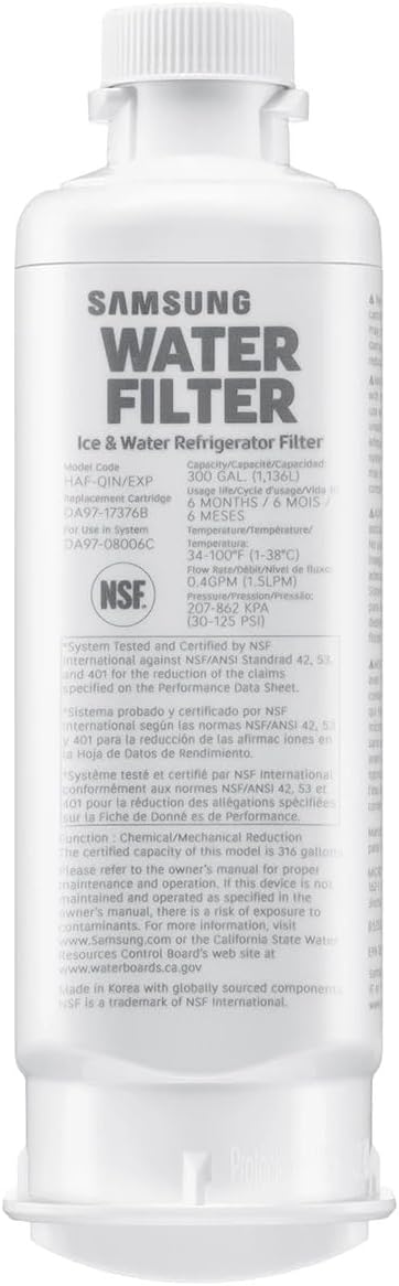 HAF-QINEXP Refrigerator Water Filter Replacement for Samsung