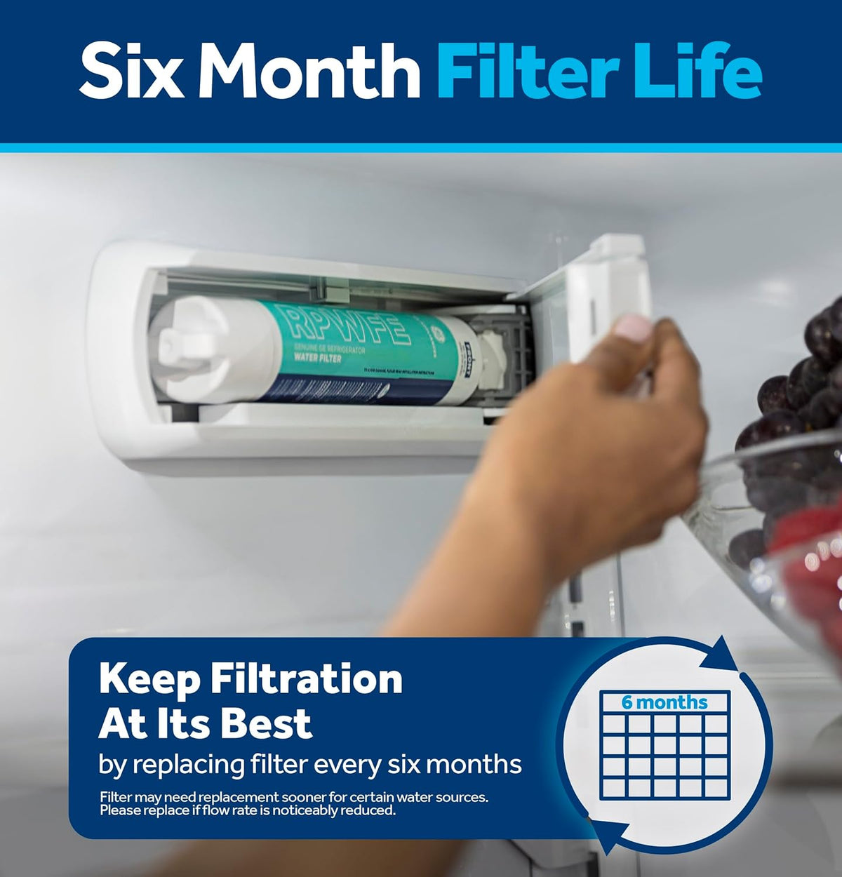 Refrigerator Water Filter Replacement for GE RPWFE – Fridge Filter Direct